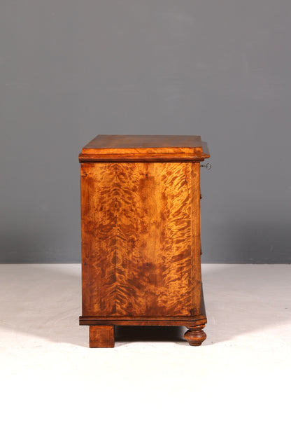G327 Finish Wunderschöne Gründerzeit Kommode Jugendstil Antik Sideboard Schubladenkommode Wäschekommode (Kopie)
