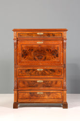 Wunderschöner Gründerzeit Sekretär Jugendstil Vertiko Antik Kommode um 1900