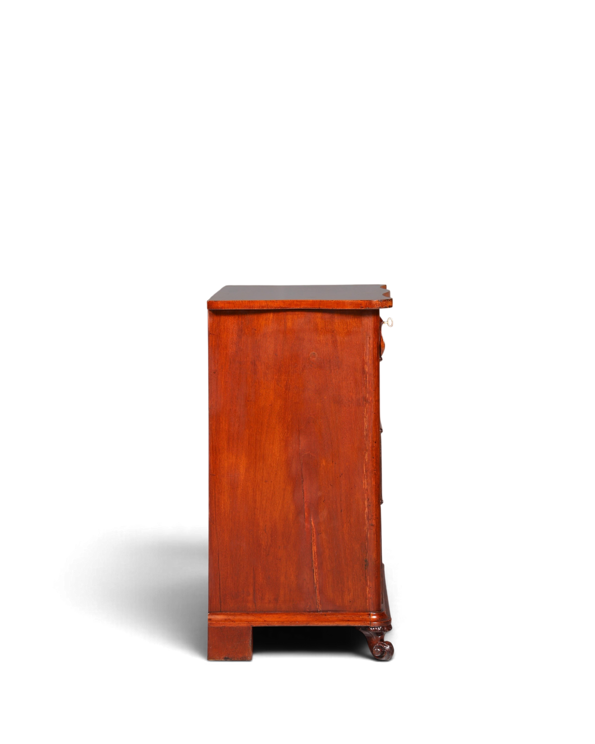 Stilvolle Louis Philippe Kommode Nussbaum Biedermeier Schubladenkommode um 1890