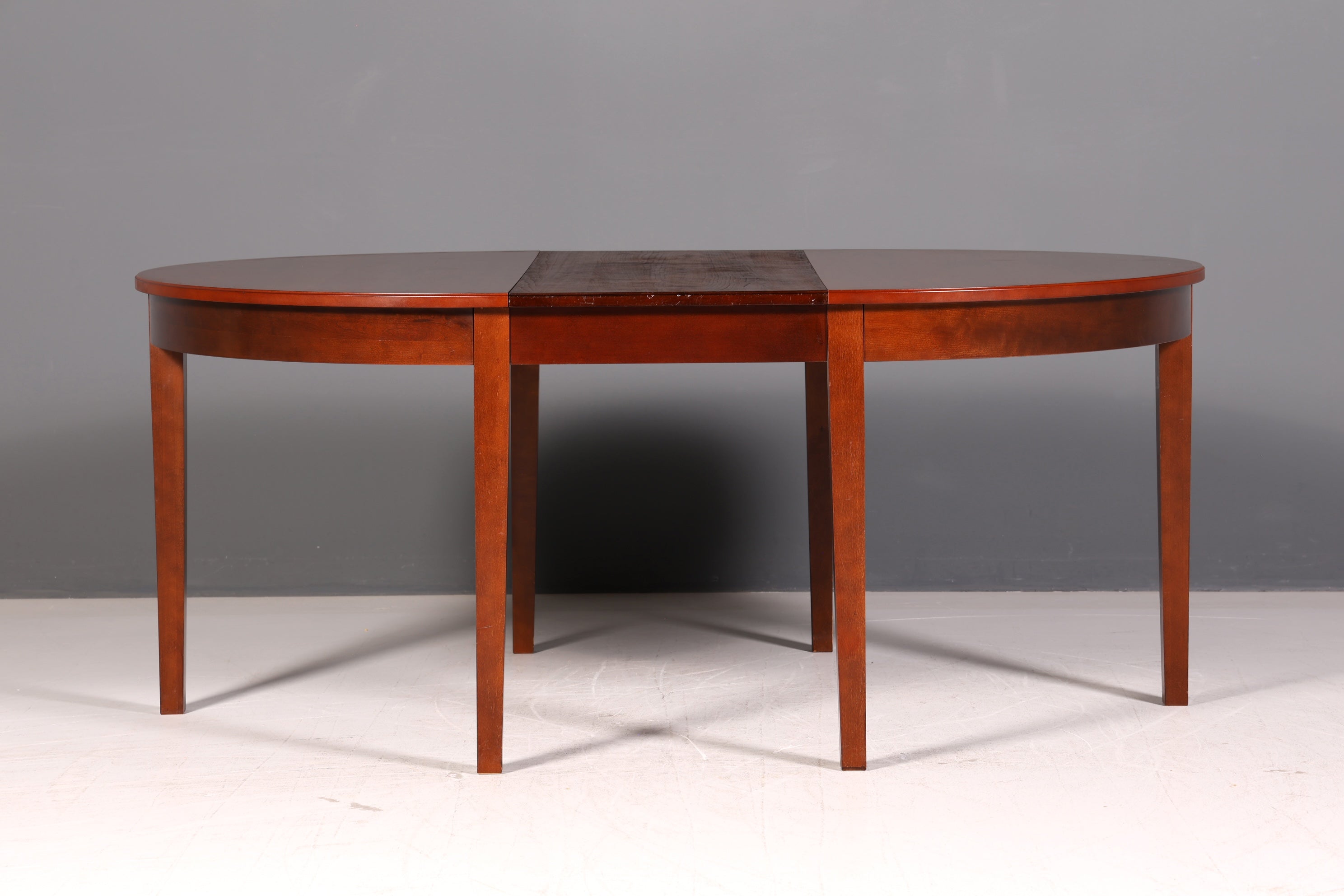 Dreamlike Mid Century Extendable Round Dining Table Vintage Kitchen Table Dining Room Table Round Table Wood
