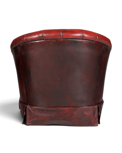 F845 Finish Stilvoller Original Chesterfield Sessel Englischer Armlehnsessel Englisch Herrensessel