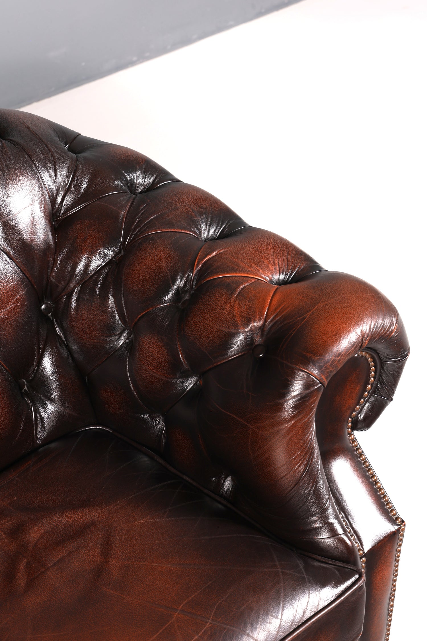Wunderschöner Original Chesterfield Centurion Sessel Englischer Armlehnsessel Englisch Herrensessel