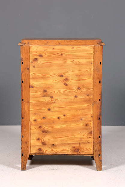 Beautiful Gründerzeit chest of drawers, Art Nouveau vertiko, antique chest of drawers, linen chest