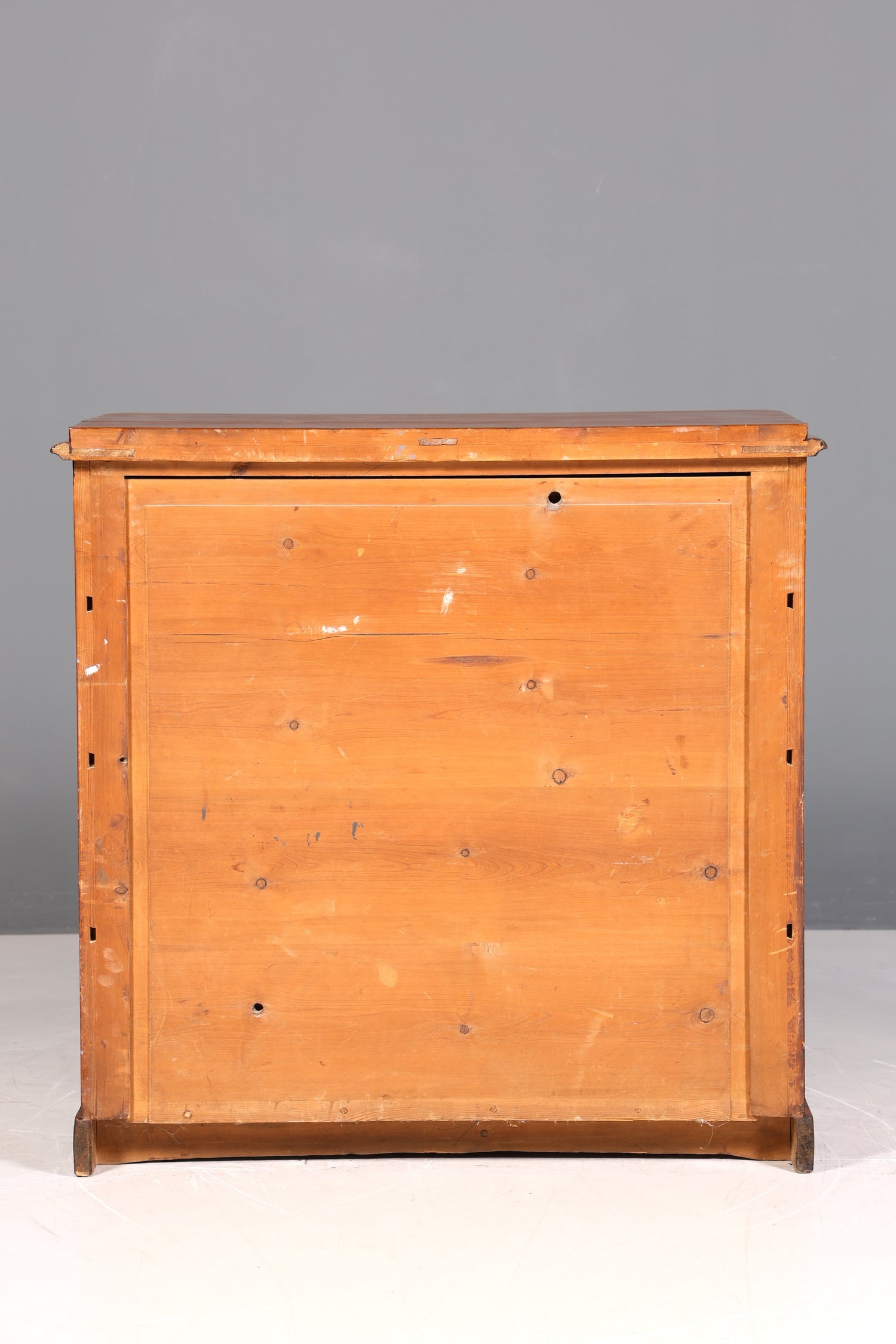 Dreamlike Biedermeier Louis Philippe antique chest of drawers, linen chest