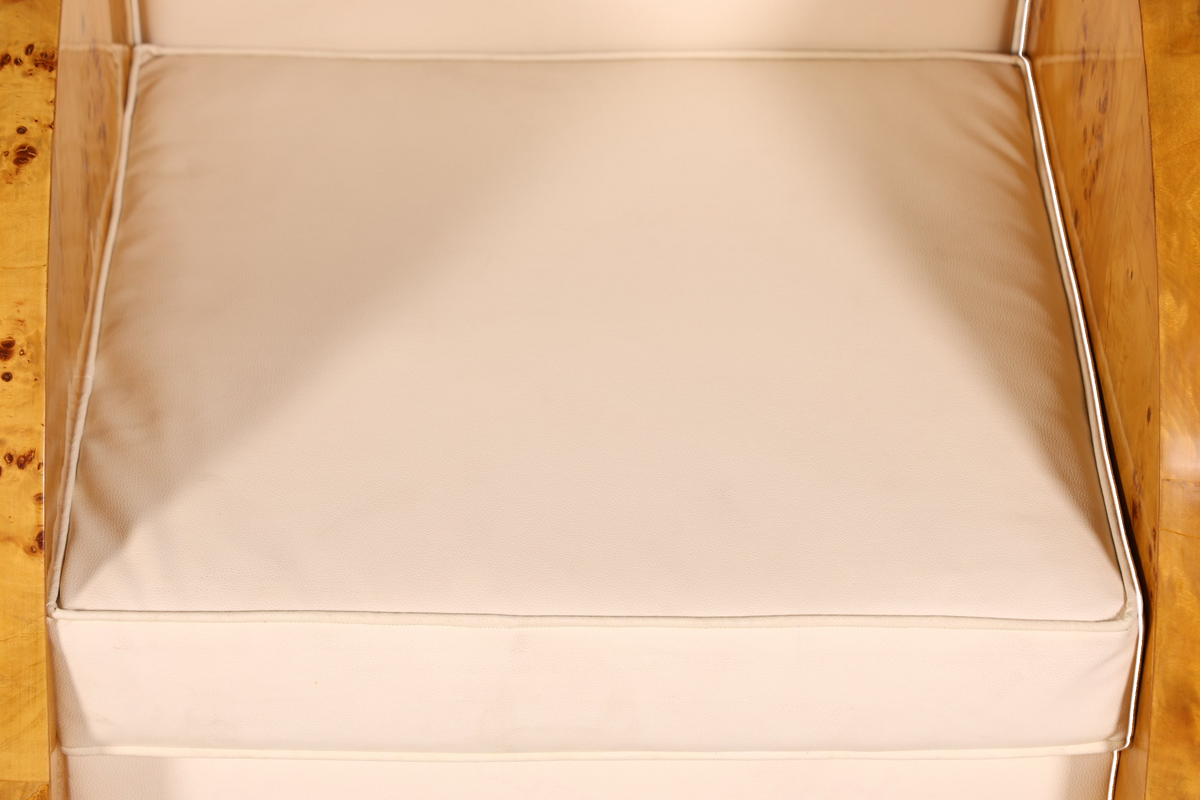 Wunderschöner Art Deco Design Sessel Clubsessel Birke Armlehnsessel 2 von 2