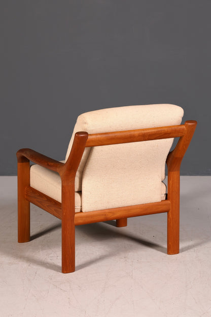 G255 Finish Wunderschöner Mid Century Sessel "Made in Denmark" Teak Holz Armlehnsessel 60s (Kopie)