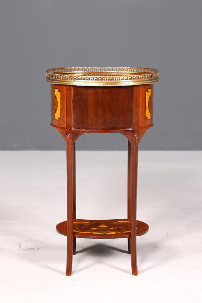 Wunderschöner Barock Louis XV Stil Beistelltisch Ablagetisch massiv Kommode Antik Stil