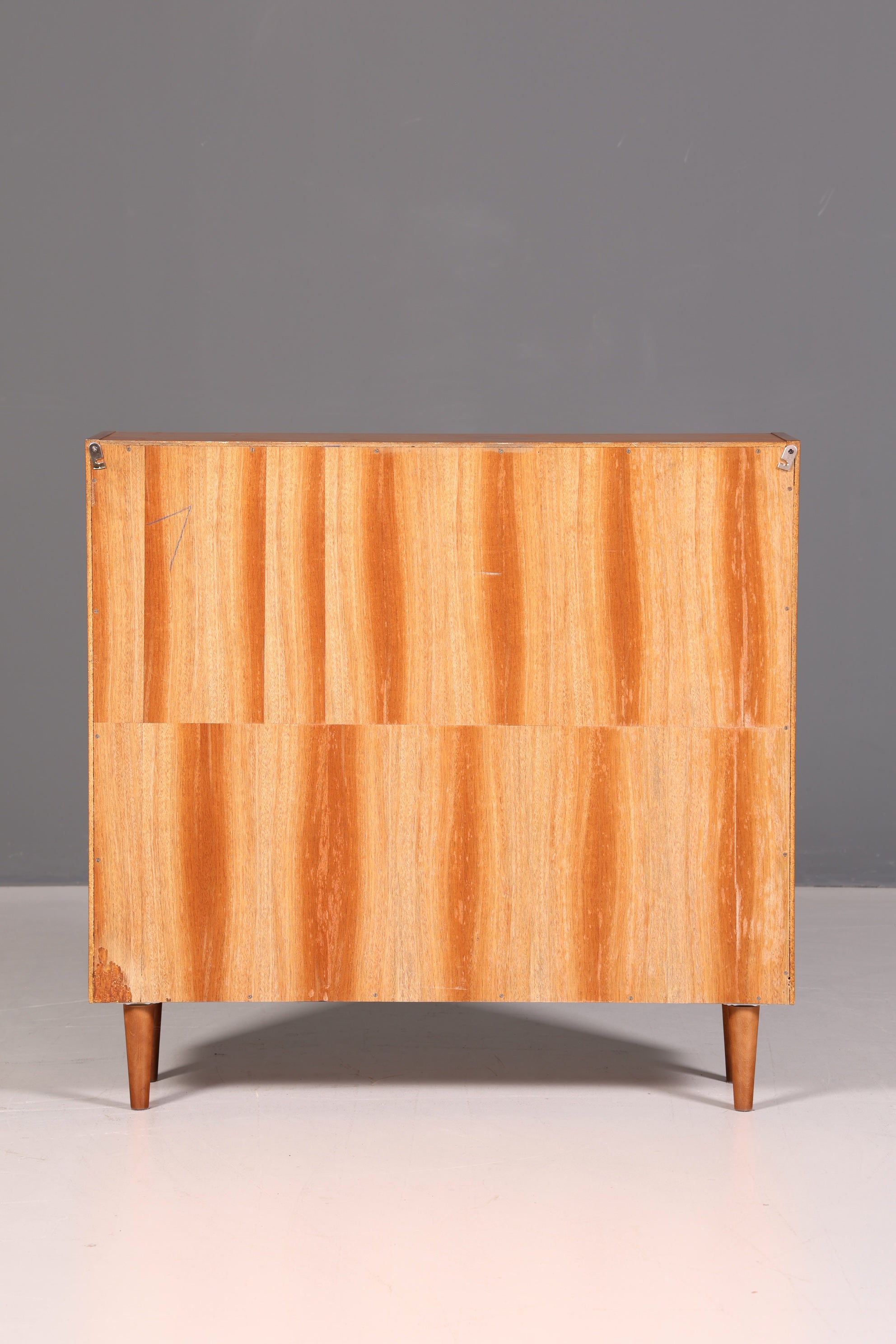Edler Hellerau Schrank Mid Century Vintage Highboard Vertiko Wandschrank 60er Jahre