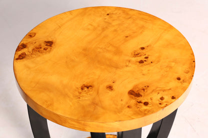 Traumhafter Art Deco Stil Beistelltisch Antik Stil Tisch Luxus Couchtisch Birke Ablagetisch