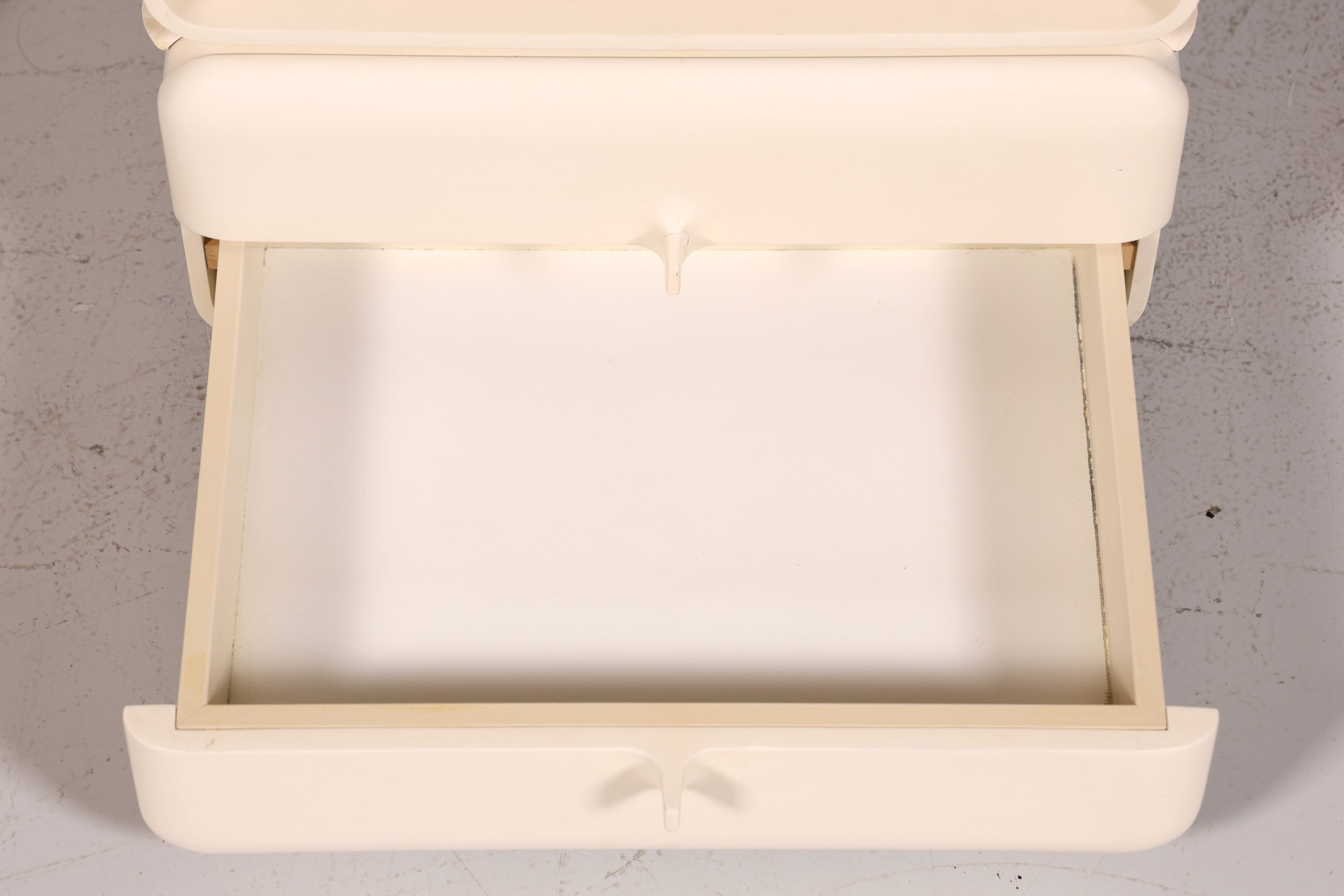 Rare Mid-Century Chest of Drawers, Space Age Modular Nightstand Design, French Vintage Chest of Drawers, 1 of 5