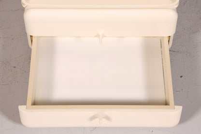 Rare Mid-Century Chest of Drawers, Space Age Modular Nightstand Design, French Vintage Chest of Drawers, 1 of 5