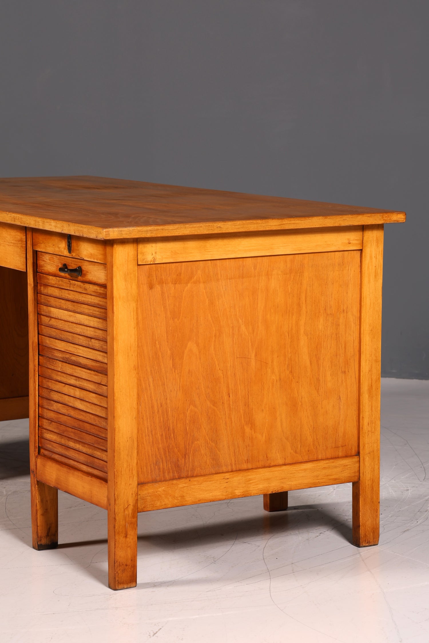 G148 Finish cm Wunderschöner Mid Century Schreibtisch Danish Design Bürotisch 60er Jahre Office Table