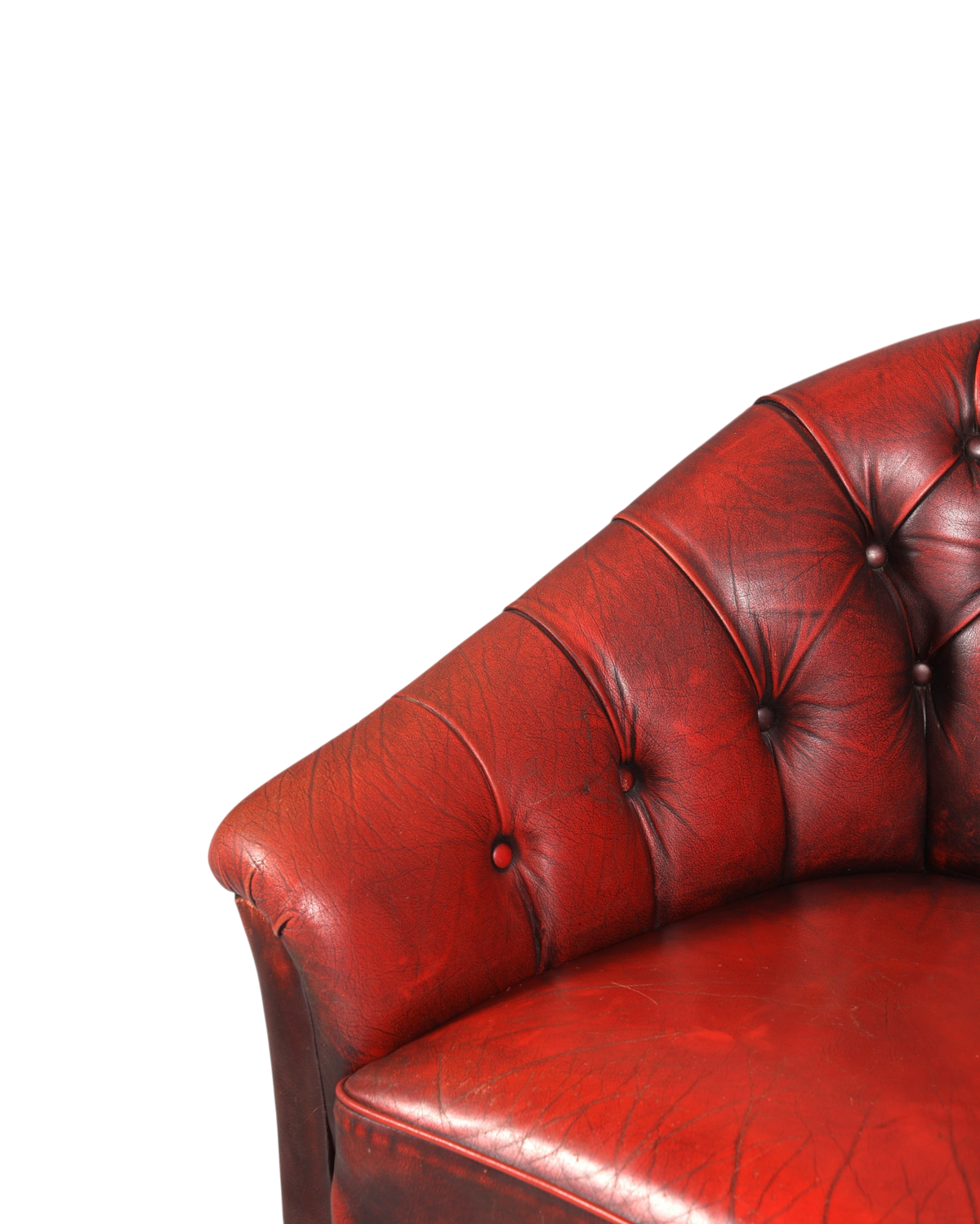 F845 Finish Stilvoller Original Chesterfield Sessel Englischer Armlehnsessel Englisch Herrensessel