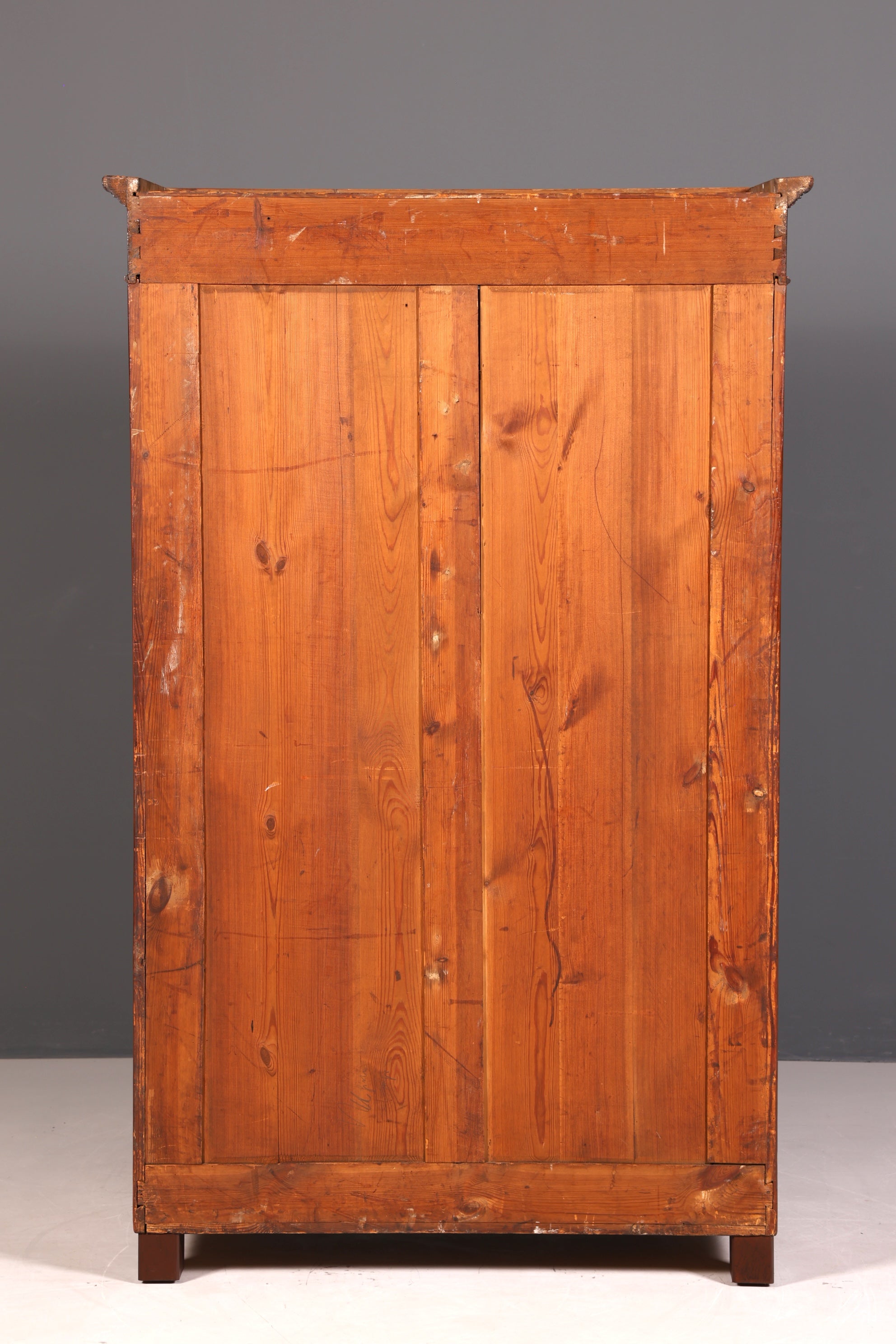 Beeindruckender Gründerzeit Schrank um 1880 Kleiderschrank Antik Jugendstil Wäscheschrank Dielenschrank