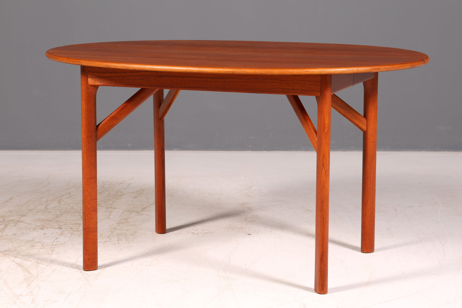 Traumhafter Mid Century Esstisch ausziehbar Danish Design Teak Holz Küchentisch Esszimmer Tisch