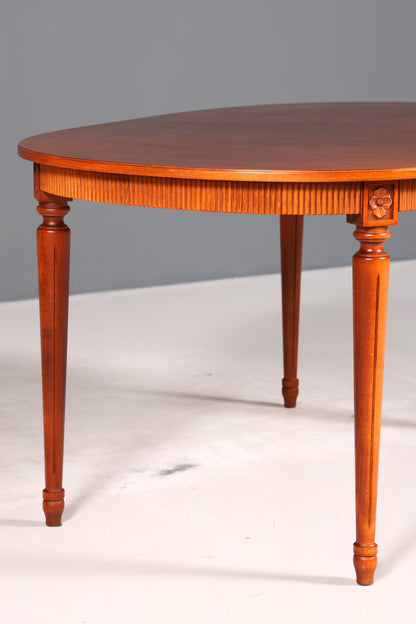 Wunderschöner Tisch im Gustavianischer Stil Küchentisch ausziehbar Antik Stil Esszimmer Tisch