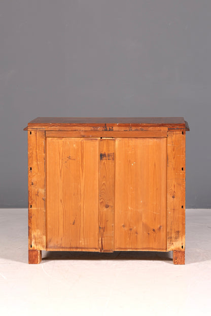 G071 Finish cm Wunderschöne Gründerzeit Kommode Louis Philippe Nussbaum Schubladen Kommode Sideboard um 1880