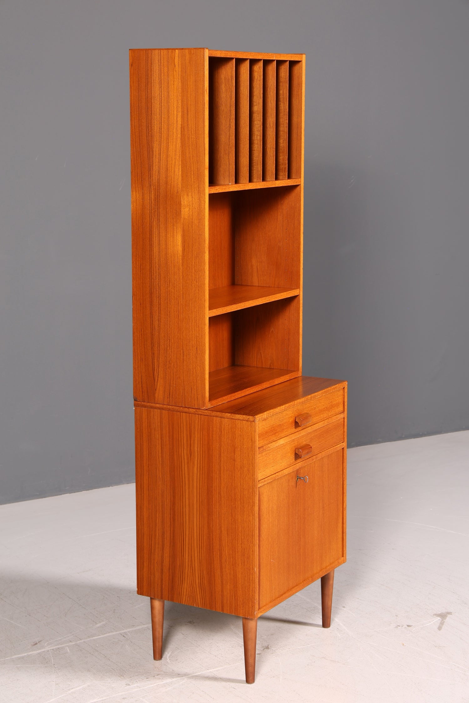 Stilvolles Mid Century Regal Danish Design Schrank Kommode 60er Jahre Vintage Retro Holz