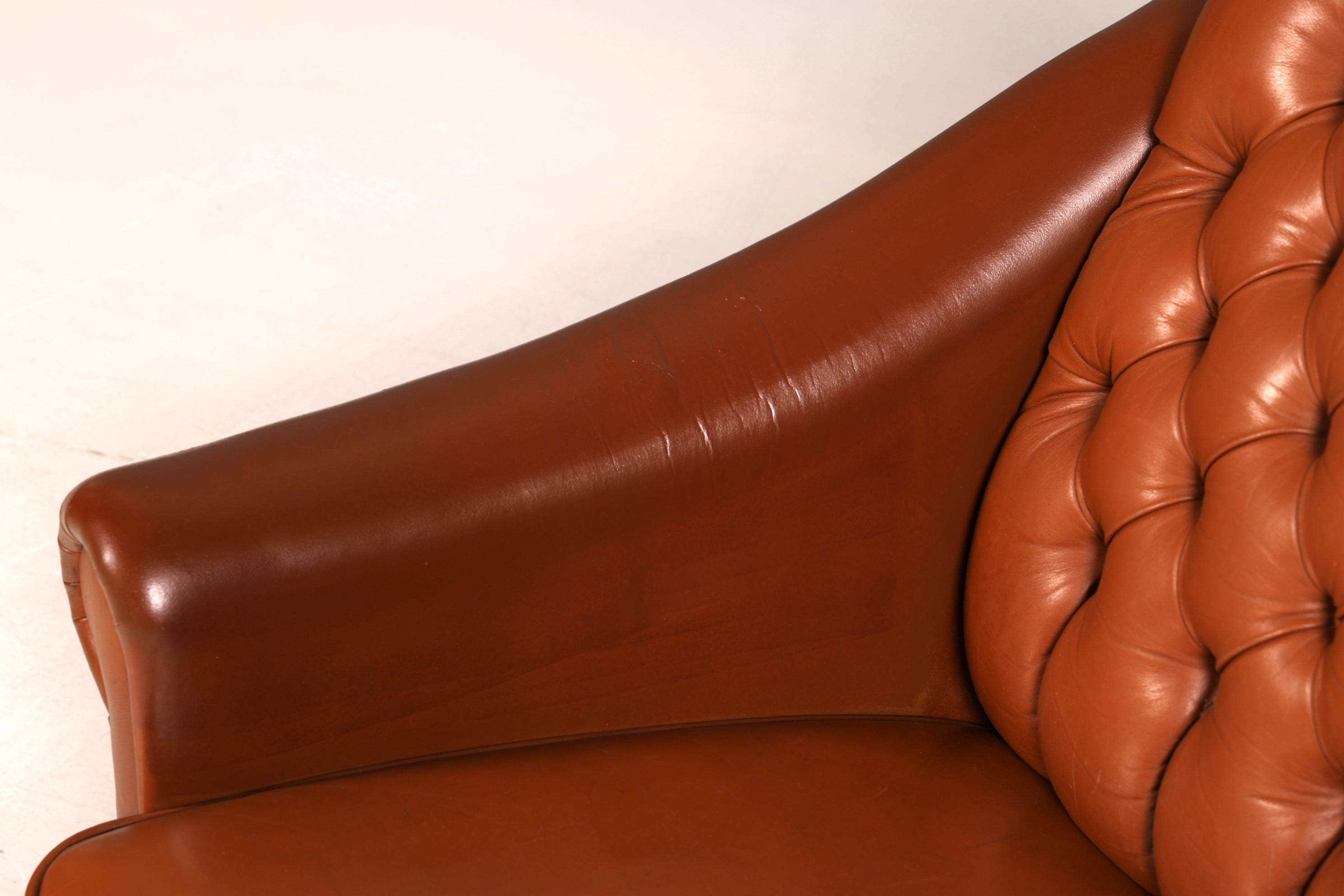 Stilvoller Original Chesterfield Sessel Englischer Armlehnsessel Englisch Herrensessel 1 von 2