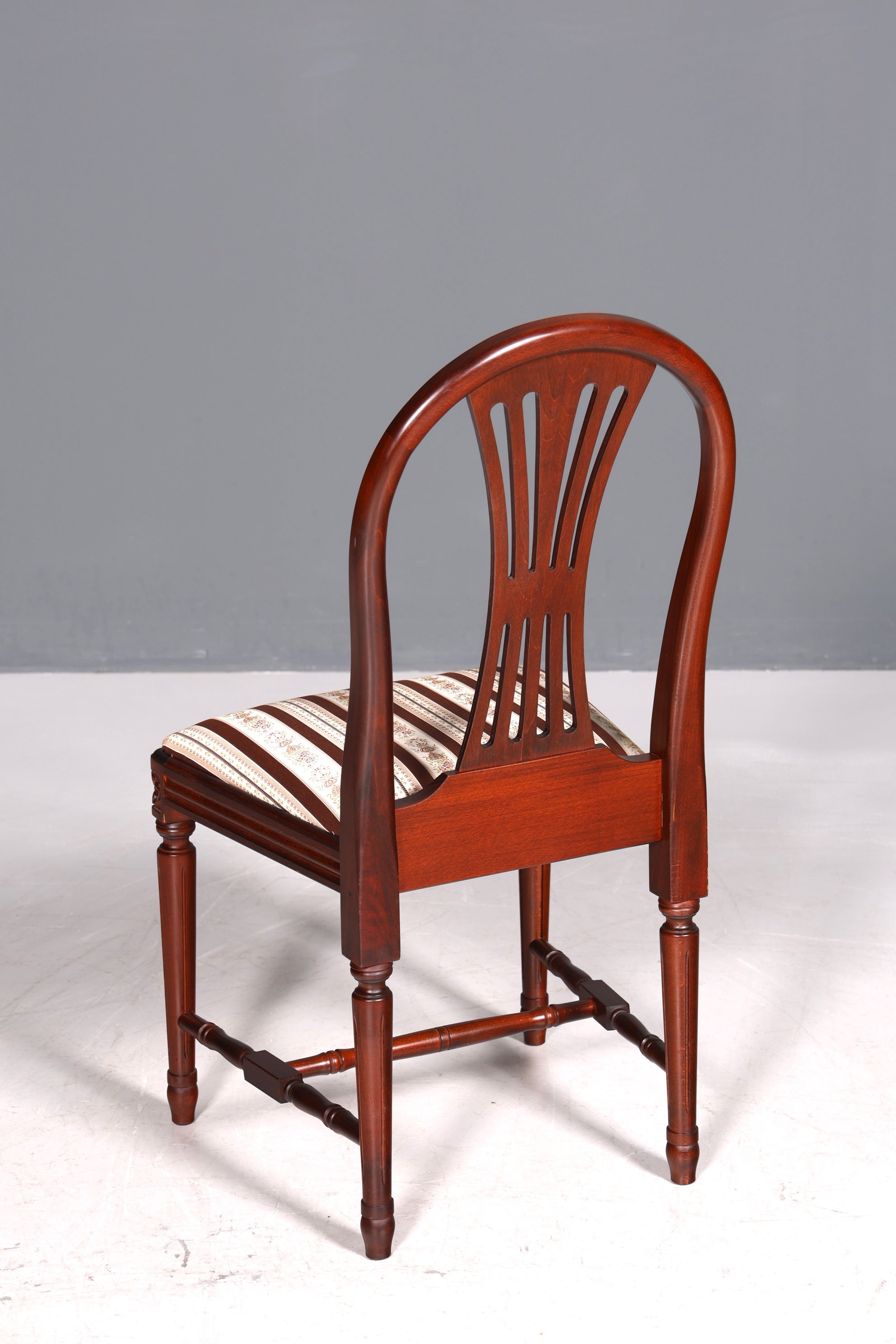 Beautiful Gustavian-style chair, English kitchen chair, antique style secretary chair