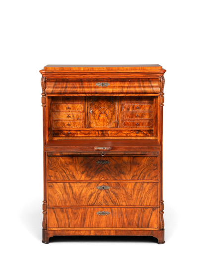 Wunderschöner Louis Philippe Sekretär um 1880 Gründerzeit Antik Schrank Chiffoniere