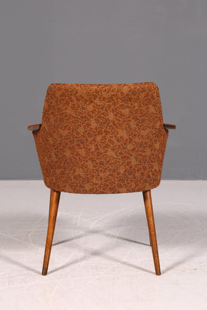 Wunderschöner Mid Century Stuhl Retro Armlehnstuhl Cocktailstuhl Küchenstuhl Sekretär Stuhl 4 von 4