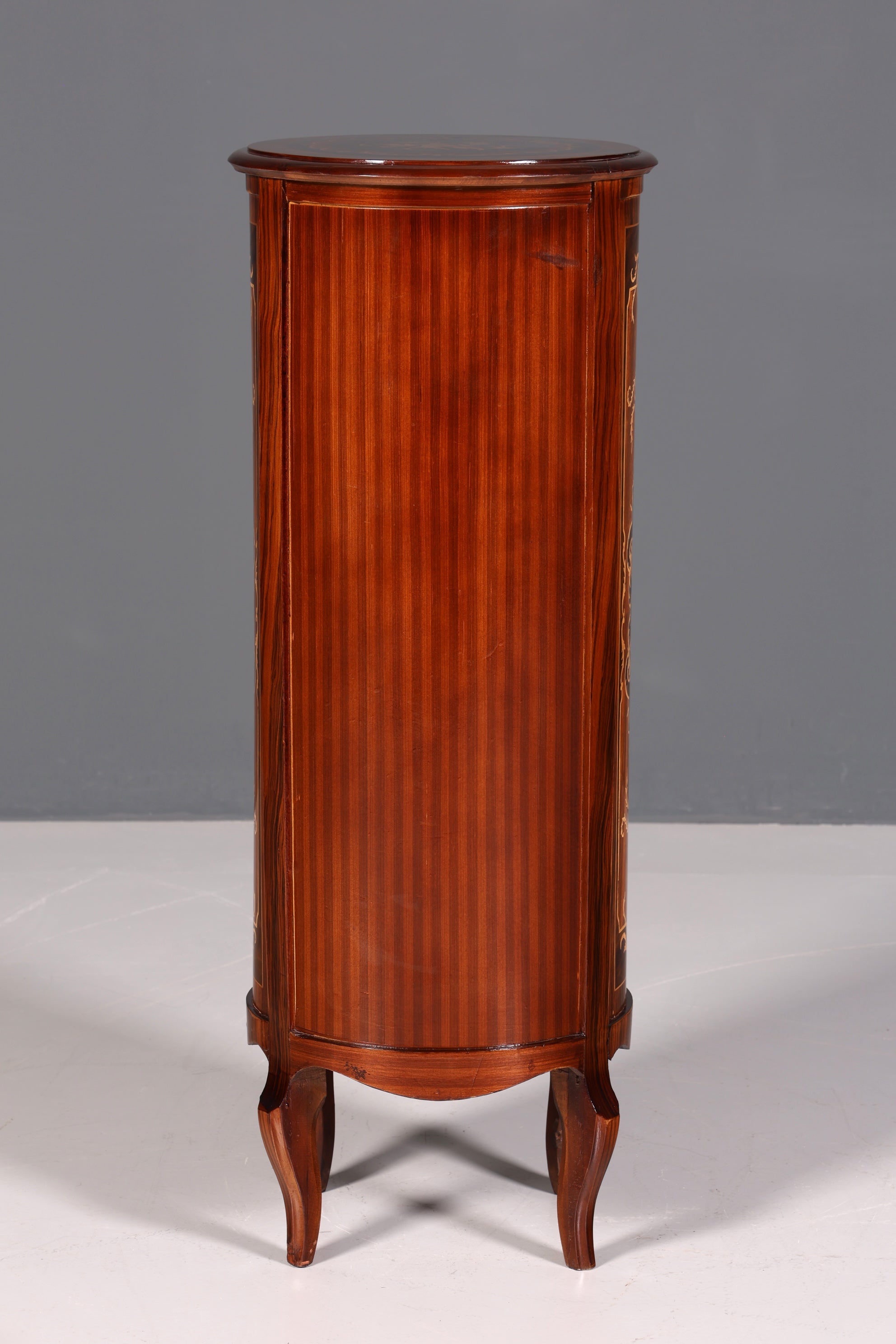 Traumhafte Barock Stil Kommode Vertiko Schubladenkommode Intarsien 7-Schübige Kommode