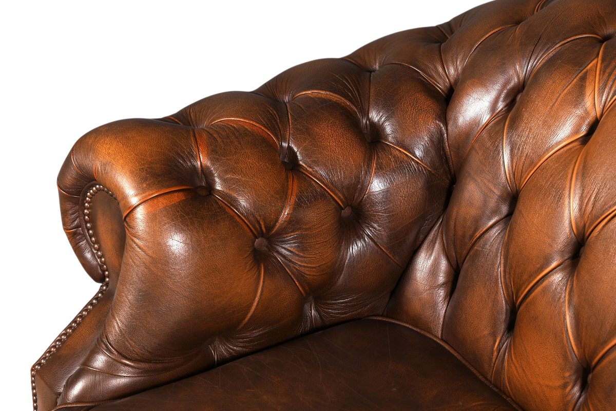 Wunderschöne Original Chesterfield Centurion 2-Sitzer Couch Englisches echt Leder Sofa UK