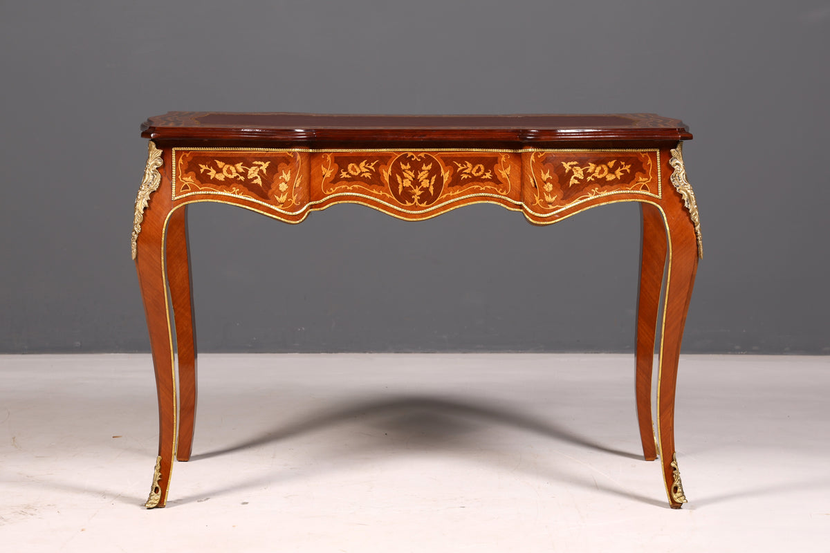 Dream Louis XV style desk French desk antique style real wood office table