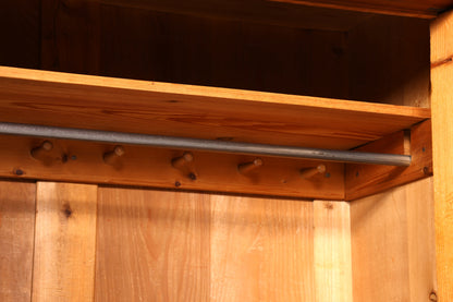 Edler Gründerzeit Schrank um 1880 Kleiderschrank Antik Jugendstil Wäscheschrank Dielenschrank