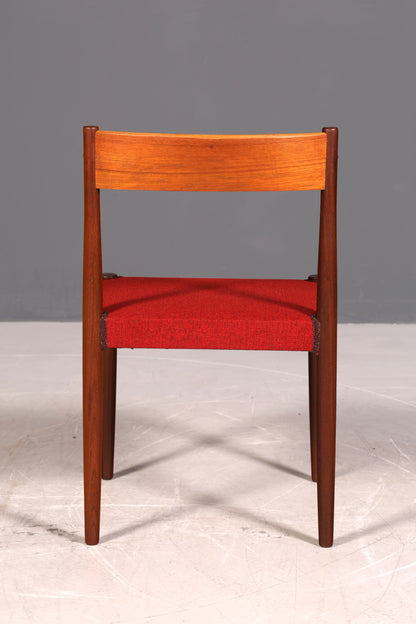 Schlichter Mid Century Stuhl Danish Design Retro Küchenstuhl Esszimmerstuhl Sekretär Stuhl