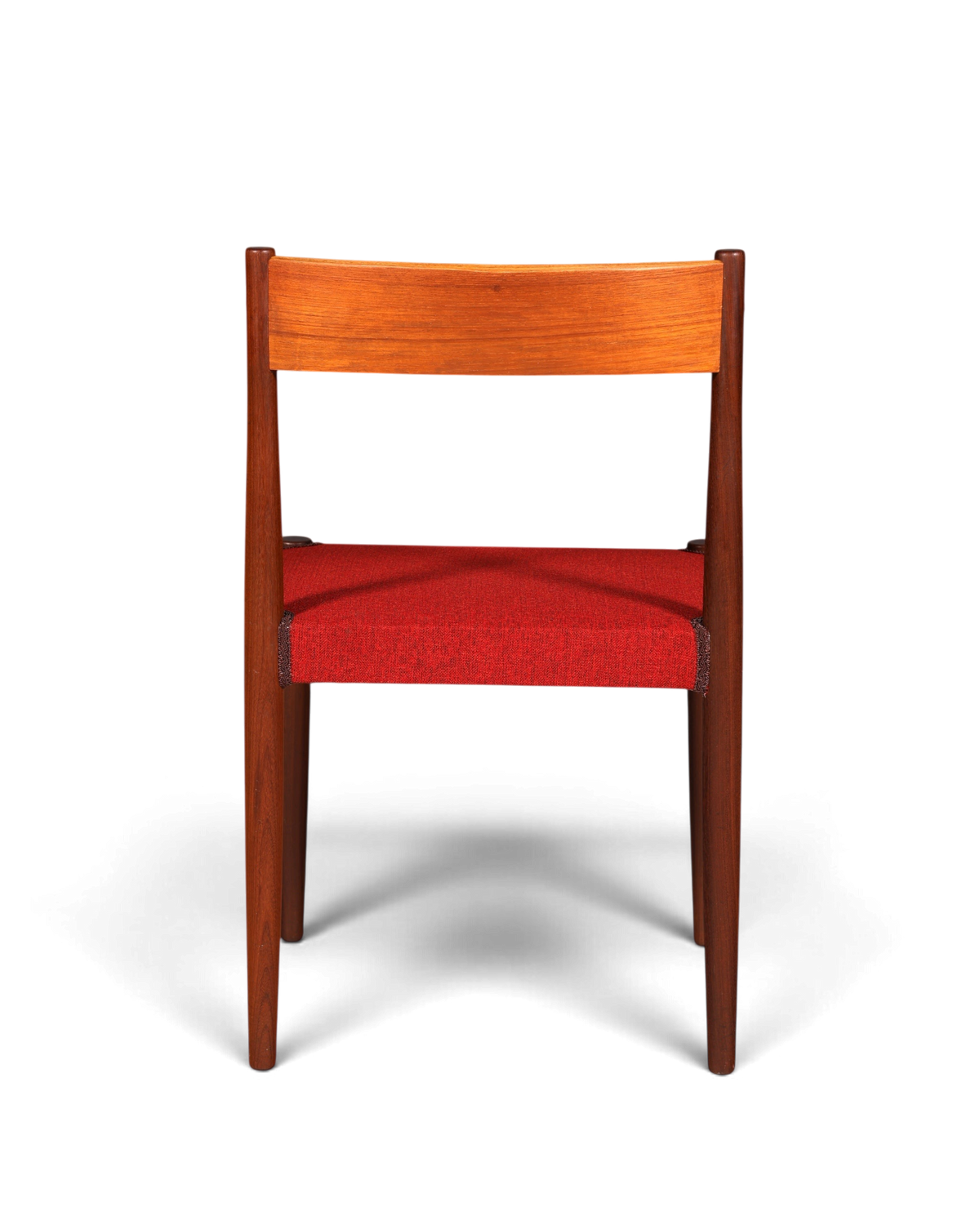 Schlichter Mid Century Stuhl Danish Design Retro Küchenstuhl Esszimmerstuhl Sekretär Stuhl