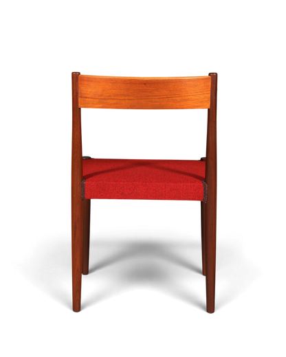 Schlichter Mid Century Stuhl Danish Design Retro Küchenstuhl Esszimmerstuhl Sekretär Stuhl