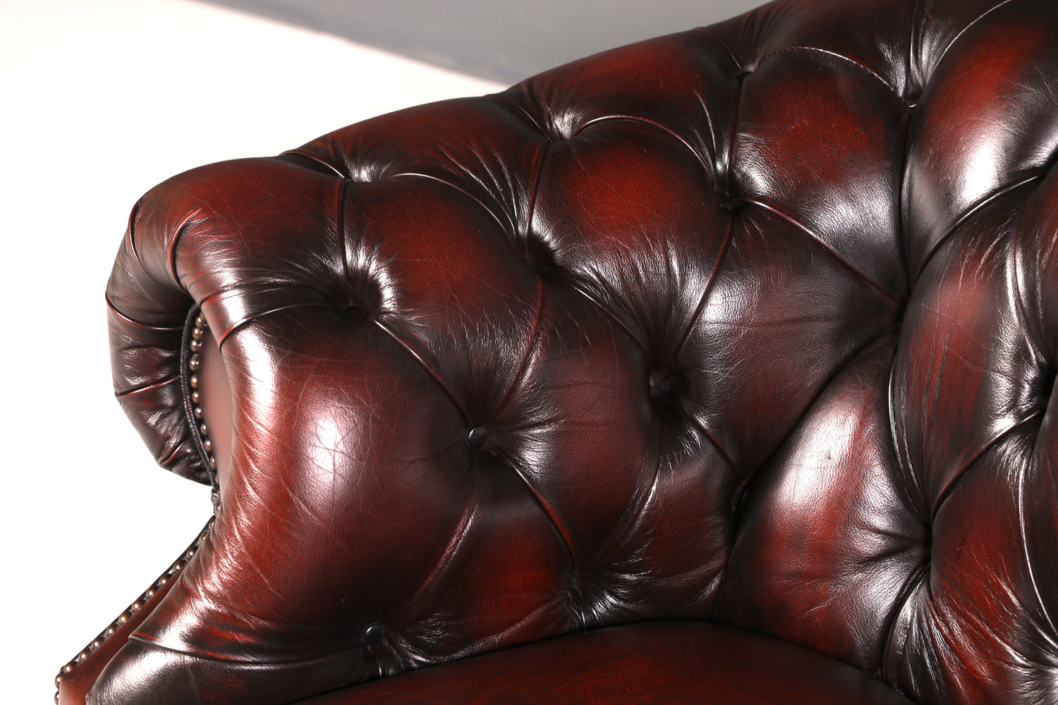 Wunderschönes Original Chesterfield Centurion Sofa 3- Sitzer echt Leder Couch Ledersofa