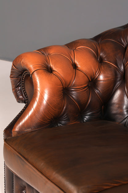 G154 Finish cm Wunderschönes Original Chesterfield Centurion Sofa 3- Sitzer echt Leder Couch (Kopie)