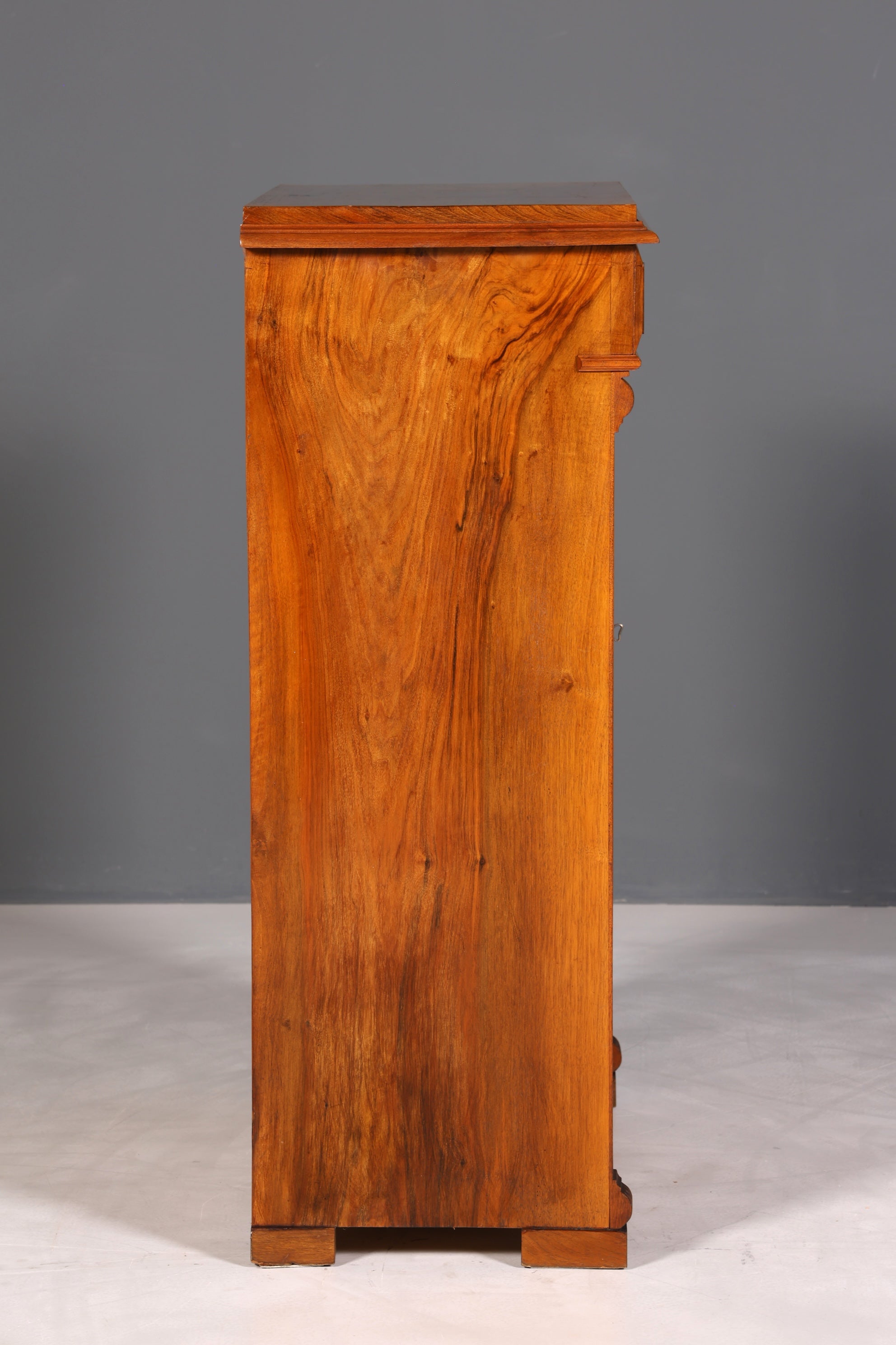 F898 Finish cm Wunderschöne Gründerzeit Kommode Jugendstil Vertiko Schubladenkommode Antik Wäschekommode