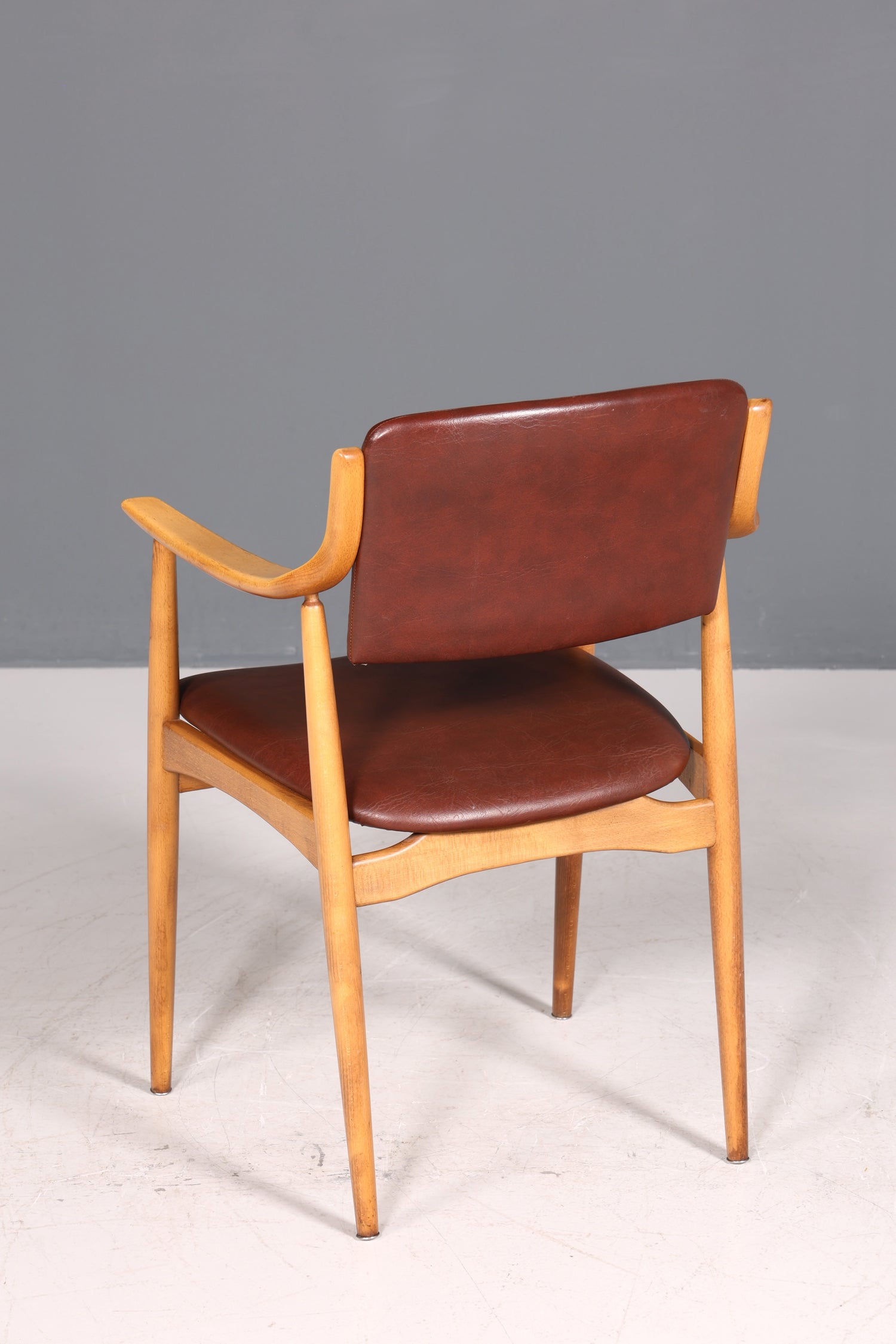 Stilvoller Mid Century Stuhl Retro Sekretär Stuhl Danish Design Küchenstuhl Esszimmer Stuhl