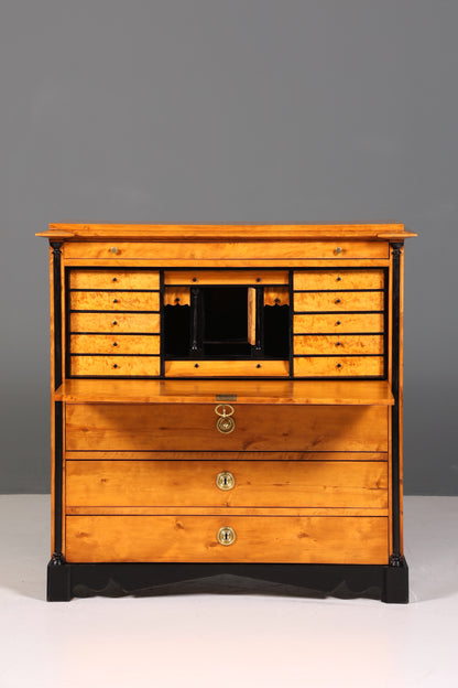 Traumhafter Original Biedermeier Sekretär um 1860 Kommode Antik Bürokommode