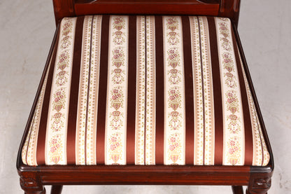 Beautiful Gustavian-style chair, English kitchen chair, antique style secretary chair