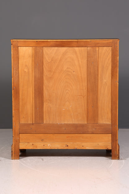 Traumhafte Jugendstil Vitrine Eiche Bücherschrank Antik Schrank Geschirrschrank Glasvitrine um 1900 Vintage