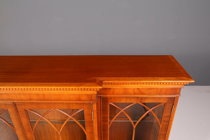 Beautiful English display cabinet, bookcase, library cabinet, display case, glass display cabinet, 60s Mid Century, china cabinet, highboard