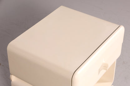 Rare Mid-Century Chest of Drawers, Space Age Modular Nightstand Design, French Vintage Chest of Drawers, 1 of 5