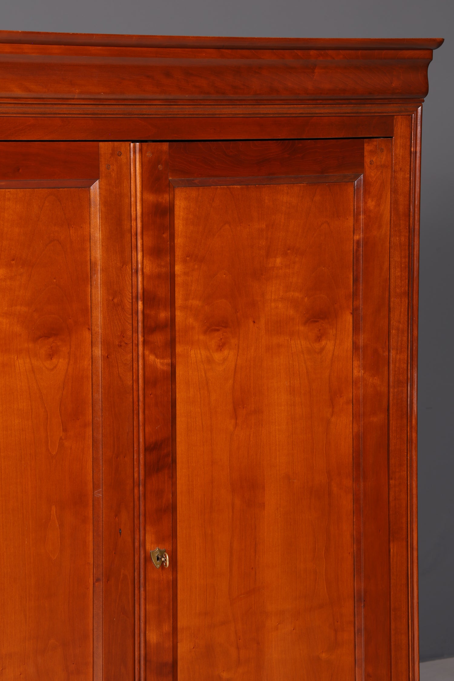 Edler Original Selva Kleiderschrank Kirschholz Dielenschrank Schlafzimmerschrank Wäscheschrank Italienische Möbel Vintage