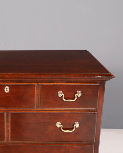 Elegante Drexel Heritage vertiko-ladekast in antieke Amerikaanse stijl, ladekast met laden, chiffonnière, linnenkast
