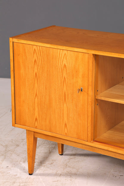 Wunderschönes Original Hellerau Franz Ehrlich Sideboard Modell 602 Mid Century Vitrine Anrichte VEB echt Holz