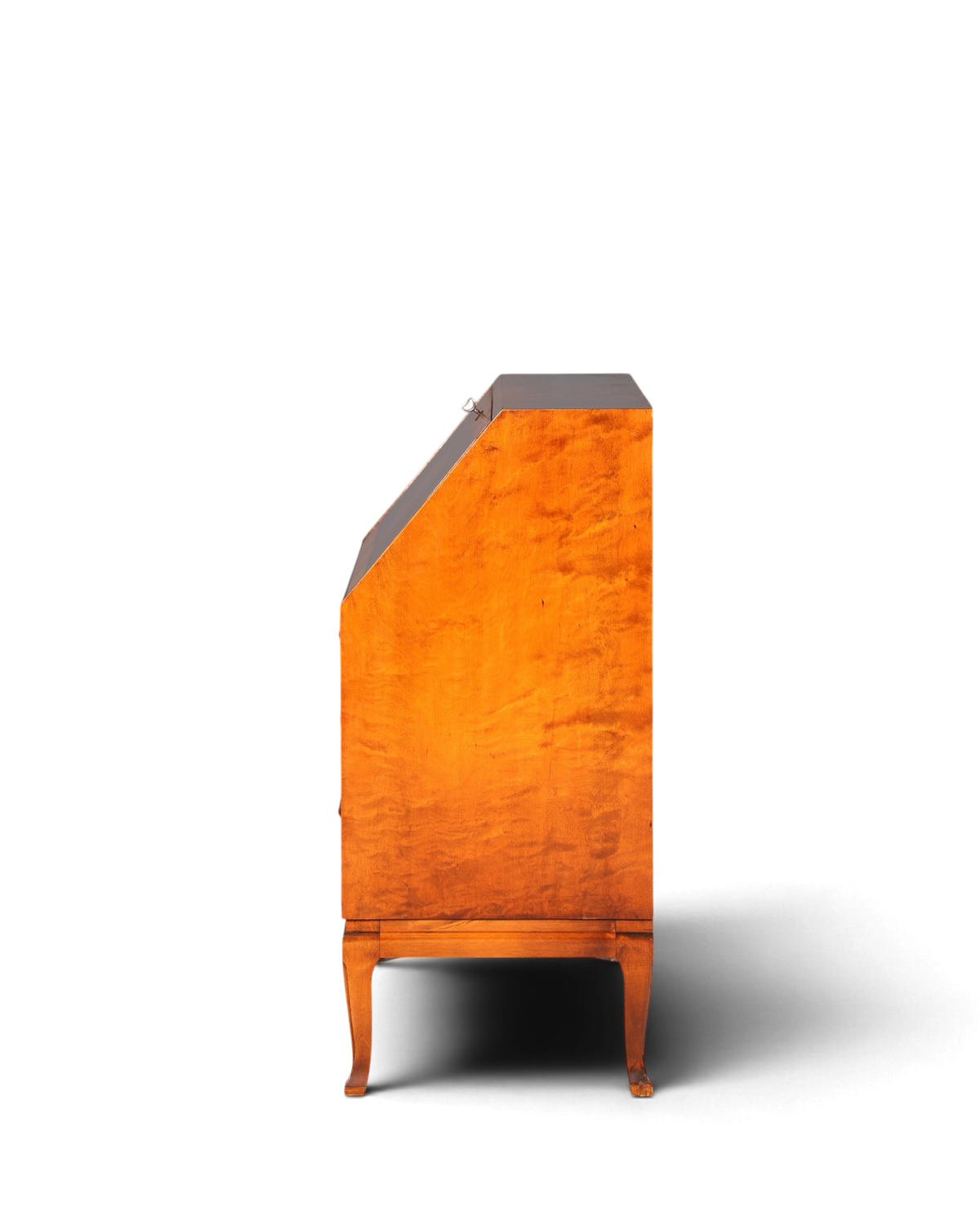 Wunderschöner Sekretär um 1930 Büro Kommode Kirschholz Sekretär Schreibtisch Kommode