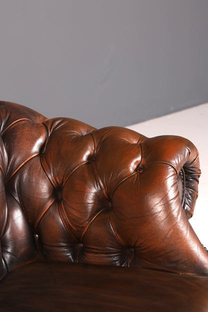 G153 Finish cm Wunderschöne Original Chesterfield Centurion 2-Sitzer Couch Englisches echt Leder Sofa UK (Kopie 2)