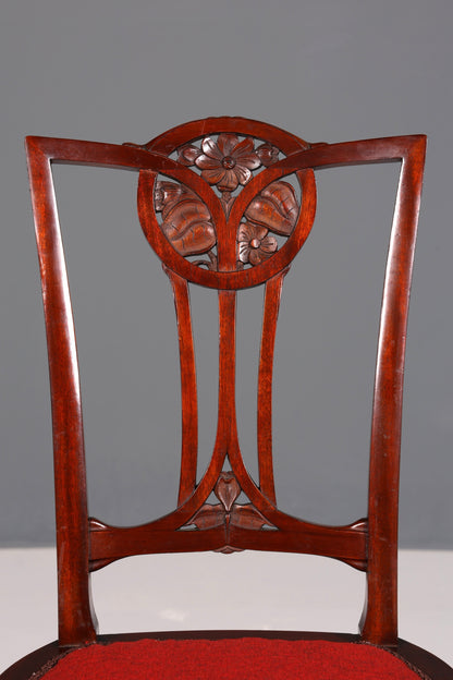 F813 Finish Wunderschöner Englischer Stuhl UK Küchenstuhl Antik Stil Sekretär Stuhl Polsterstuhl