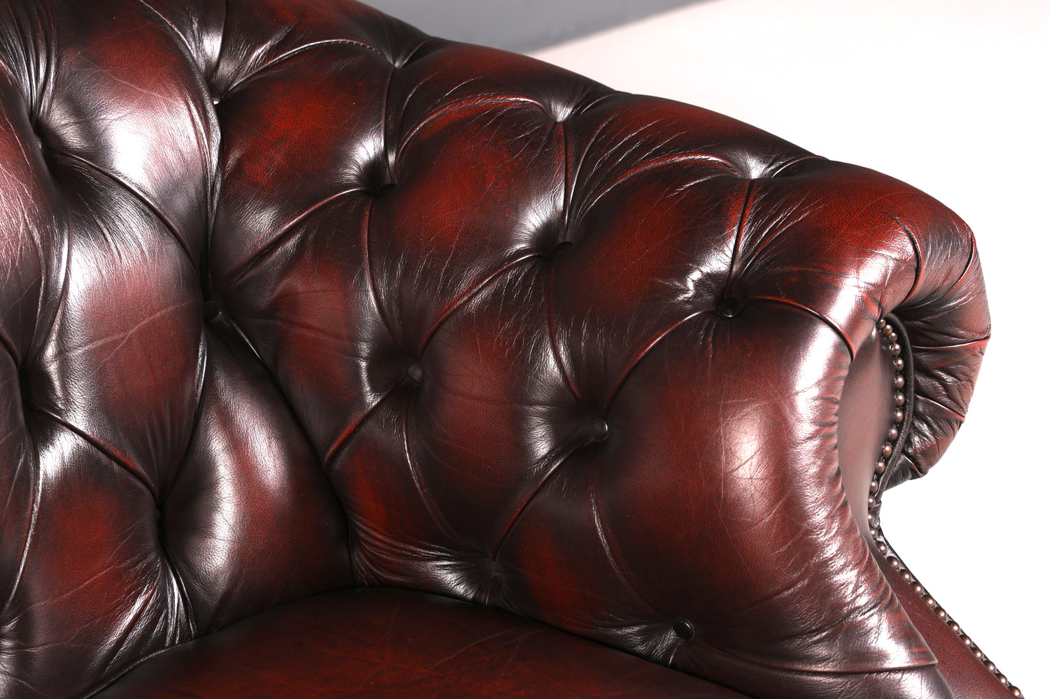 Wunderschönes Original Chesterfield Centurion Sofa 3- Sitzer echt Leder Couch Ledersofa
