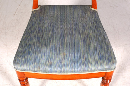 Dreamy Biedermeier-style chair, real wood secretary chair, antique style dining room chair, 2 of 2